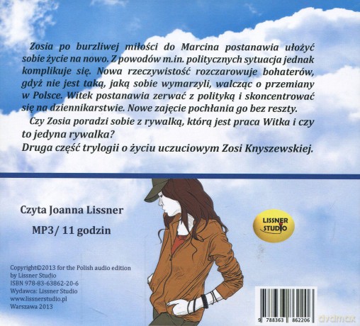 Deklinacja Męska/Żeńska - Hanna Cygler  (digipack) [AUDIOBOOK] [CD-MP3]
