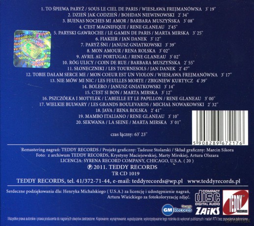 Wielkie francuskie przeboje - polskie gwiazdy (digipack) [CD]