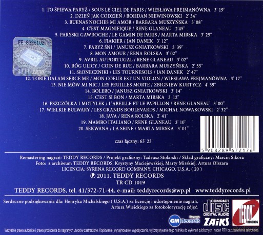 Wielkie francuskie przeboje - polskie gwiazdy (digipack) [CD]