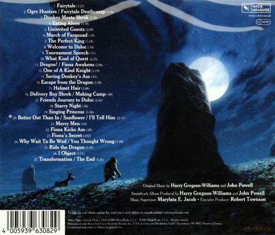 Shrek soundtrack [CD]