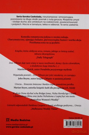 Projekt Rosie - Graeme Simsion [KSIĄŻKA]