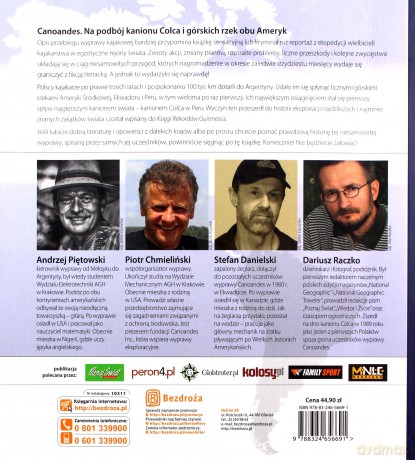 Canoandes. Na podbój kanionu Colca i górskich rzek obu Ameryk - Andrzej Piętowski [KSIĄŻKA]