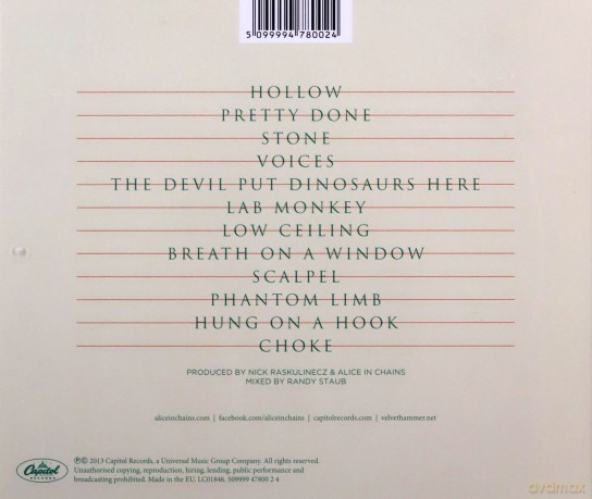 Alice In Chains: The Devil Put Dinosaurs Here [CD]