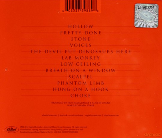 Alice In Chains: The Devil Put Dinosaurs Here (PL) [CD]