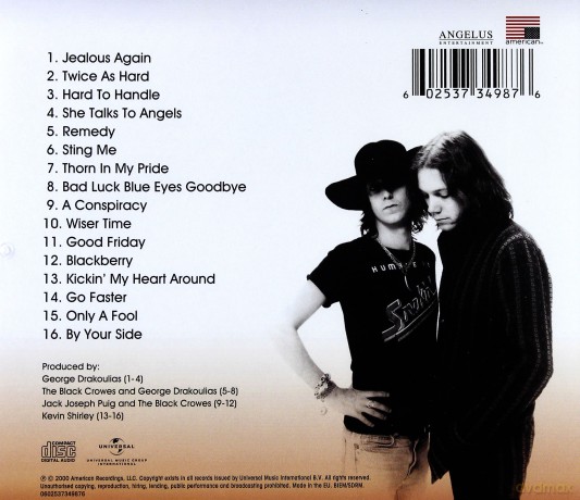 Black Crowes: Greatest Hits 1990-1999: A Tribute To A Work In Progress... [CD]