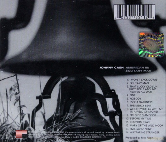 Johnny Cash: American Iii: Solitary Man [CD]