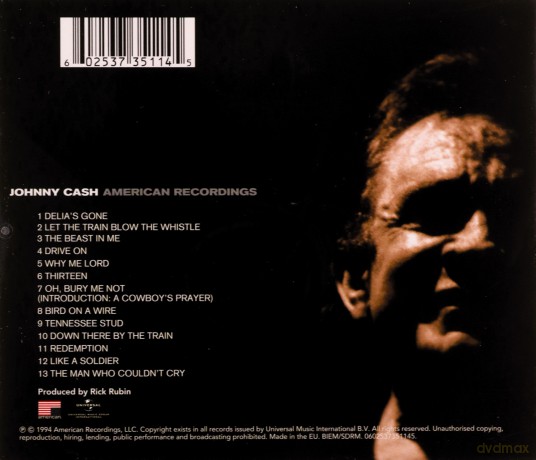 Johnny Cash: American Recordings [CD]