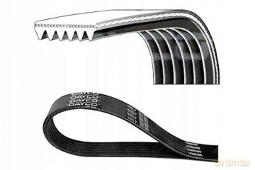 Dayco 6PK872 Pasek klinowy wielorowkowy Peugeot Fiat Citroen BMW
