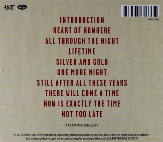 Noah And The Whale: Heart Of Nowhere [CD]