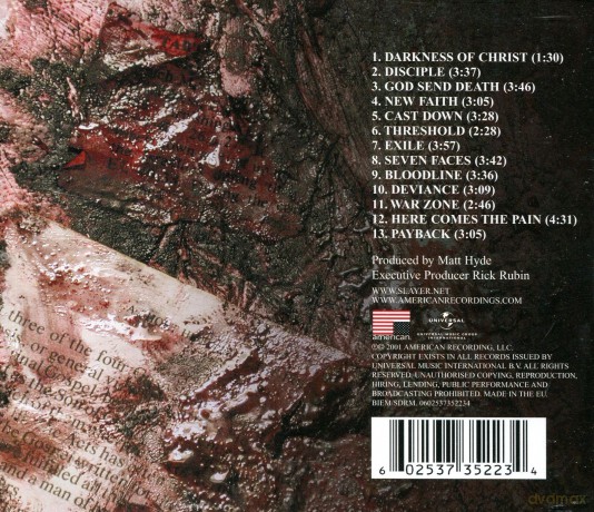 Slayer: God Hates Us All [CD]