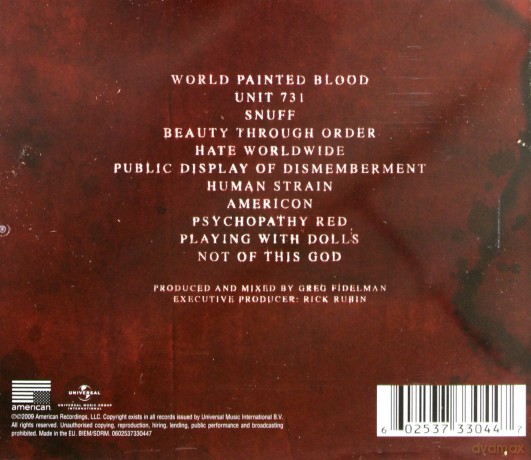 Slayer: World Painted Blood [CD]