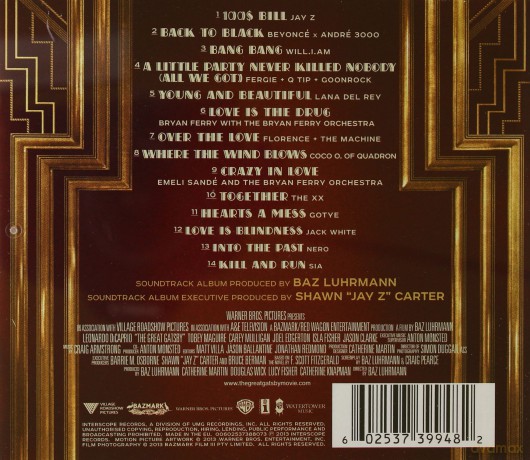 Great Gatsby soundtrack (Wielki Gatsby) (PL) [CD]