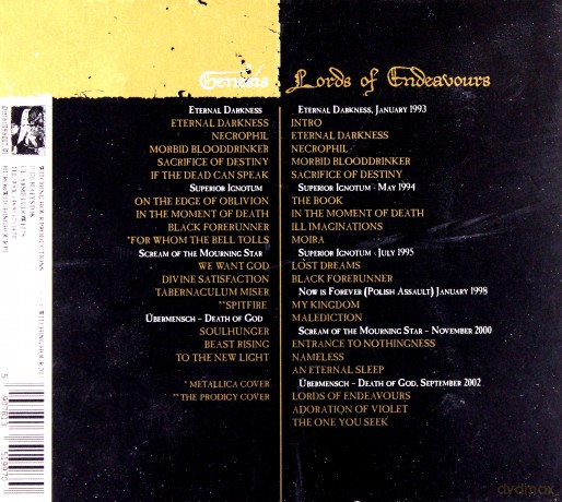 Lost Soul: Genesis Xx Years Of Chaoz (digipack) [2CD]