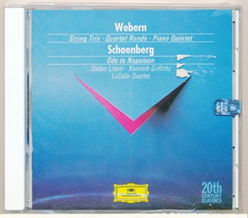 Lasalle: Schoenberg:Ode Auf Napoleon + [CD]