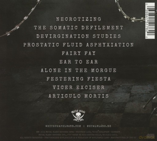 Whitechapel: The Somatic Defilement (digipack) [CD]