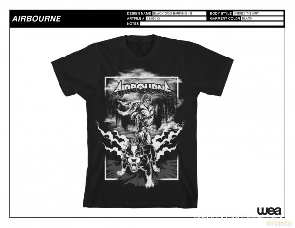 Airbourne: Black Dog Barking Cd+T-Shirt M [2CD]