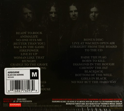 Airbourne: Black Dog Barking Cd+T-Shirt M [2CD]