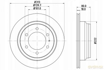 Hella 6PU 009 168-751 Generator impulsów, wał korbowy Mercedes Suzuki Renault Nissan