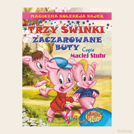 Magiczna Kolekcja Bajek 05: Trzy Świnki, Zaczarowane Buty [KSIĄŻKA]+[CD]