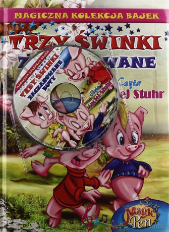 Magiczna Kolekcja Bajek 05: Trzy Świnki, Zaczarowane Buty [KSIĄŻKA]+[CD]