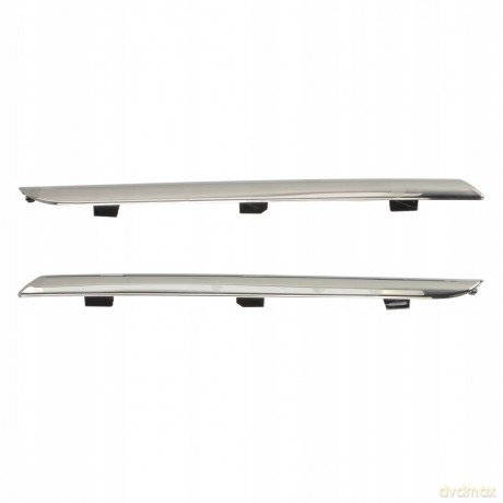 Listwy atrapy RENAULT CLIO IV Ph I, CLIO IV Ph II 11.12-09.19 BLIC 5510-00-6034920Q (kpl.2szt., plastik, chromowany, CZ)