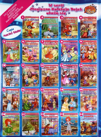 Magiczna Kolekcja Bajek 06: Calineczka, Złota gęś [KSIĄŻKA]+[CD]