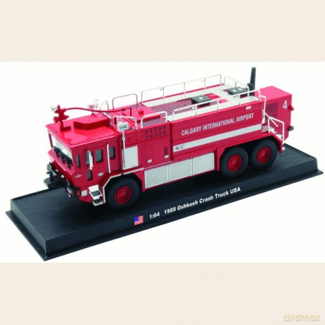 Strażackie Giganty. Największe Wozy Strażackie Świata 03: Oshkosh Crash Truck [KSIĄŻKA]+[MODEL]