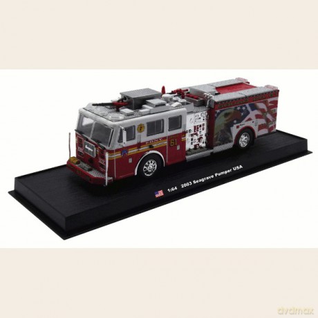 Strażackie Giganty. Największe Wozy Strażackie Świata 06: Seagrave Pumper [KSIĄŻKA]+[MODEL]