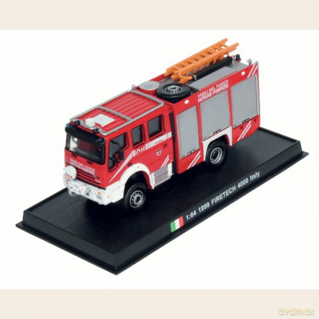 Strażackie Giganty. Największe Wozy Strażackie Świata 10: FIRETECH 4000 [KSIĄŻKA]+[MODEL]