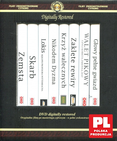 Czarna seria: pakiet filmów polskich [BOX] [8DVD]