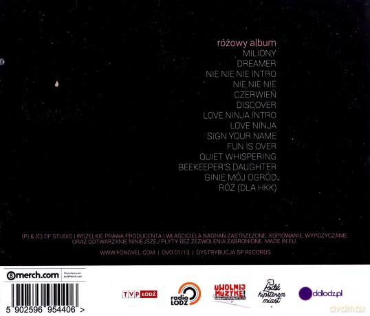 Fonovel: Różowy album [CD]