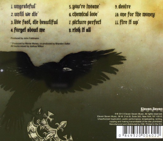 Escape The Fate: Ungrateful [CD]