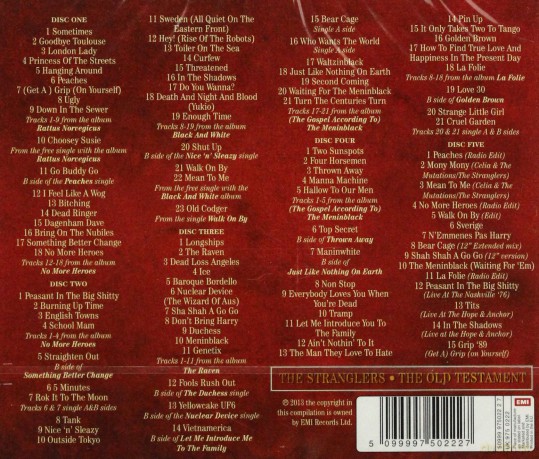 The Stranglers: The Old Testament (UA Studio Recordings 77-82) [5CD]