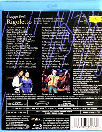 Piotr Beczała: Verdi: Rigoletto [Blu-Ray]