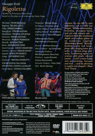 Piotr Beczała: Verdi: Rigoletto [DVD]