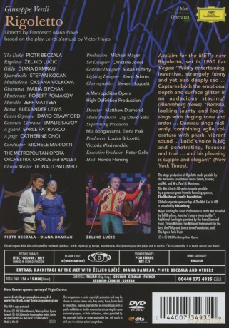 Piotr Beczała: Verdi: Rigoletto [DVD]