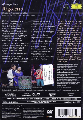 Piotr Beczała: Verdi: Rigoletto [DVD]