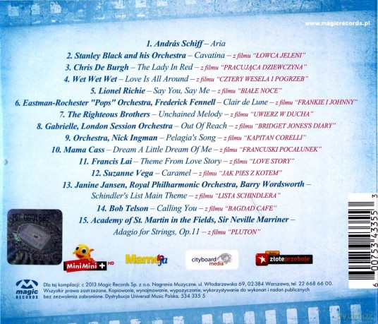 Usypianki 5 - Filmowe [CD]