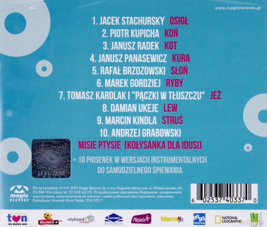 Zwierzaki - Faceci Dla Dzieci [CD]