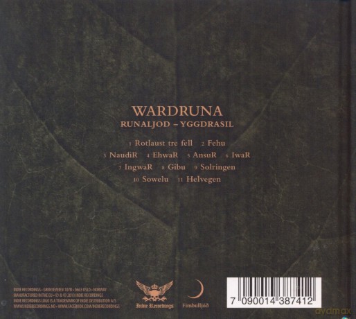 Wardruna: Runaljod Yggdrasil Limted Edition (digibook) [CD]