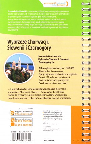 Wybrzeże Chorwacji, Słowenii i Czarnogóry. Przewodnik - celownik [KSIĄŻKA]