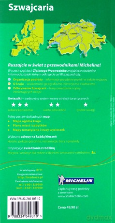 Szwajcaria. Zielony Przewodnik [KSIĄŻKA]