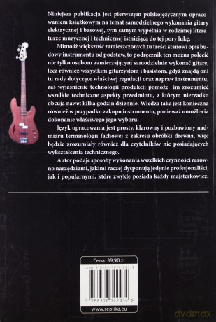 Gitara elektryczna i basowa. Samodzielne wykonanie, regulacja i naprawa instrumentu - Jarosław Jankowski [KSIĄŻKA]