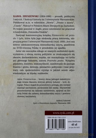 Niemcewicz od przodu i tyłu - Karol Zbyszewski [KSIĄŻKA]