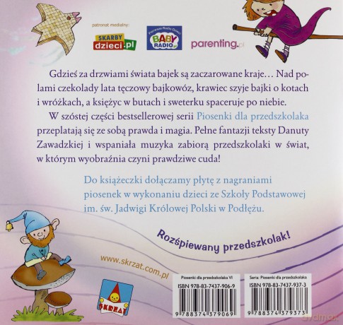 Piosenki dla przedszkolaka 6: Abrakadabra - Danuta Zawadzka [KSIĄŻKA]+[CD]