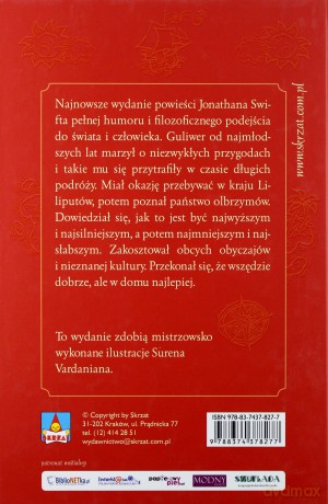 podroze guliwera - jonathan swift [KSIĄŻKA]