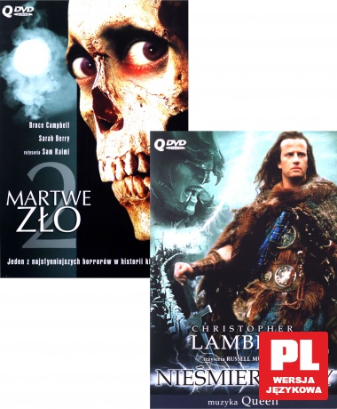 Nieśmiertelny / Martwe zło 2. Pakiet [2DVD]