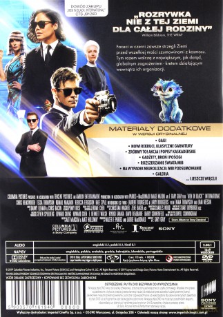 Men In Black: International (Faceci w czerni 4) [DVD]