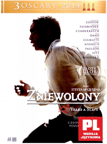 Zniewolony. 12 Years a Slave (booklet) [DVD]