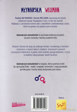 Kalendarzyk niemałżeński - Paulina Młynarska, Dorota Wellman [KSIĄŻKA]